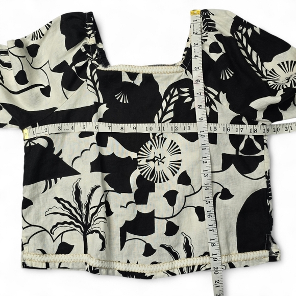 Nicole Miller Linen Blouse - Picture 4 of 4